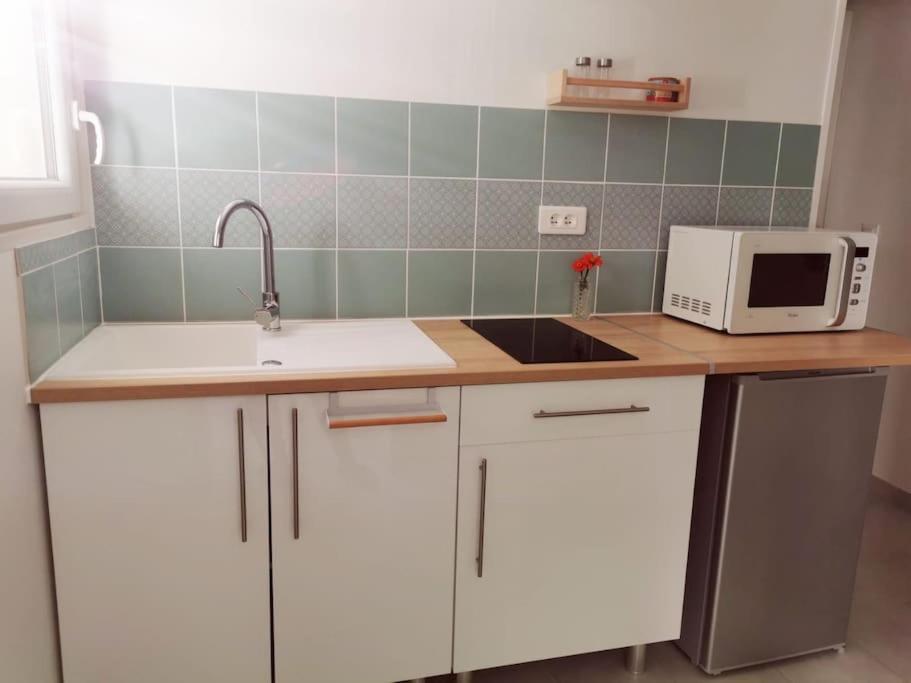 Belle Dependance De 30M2 Avec Terrasse Et Jardin Leilighet Villeneuve-lès-Avignon Eksteriør bilde